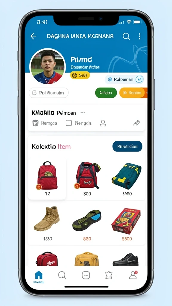 Tampilan antarmuka yang menarik dan intuitif.