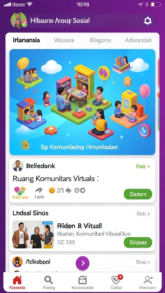 Pengalaman multiplayer yang seru dan interaktif.