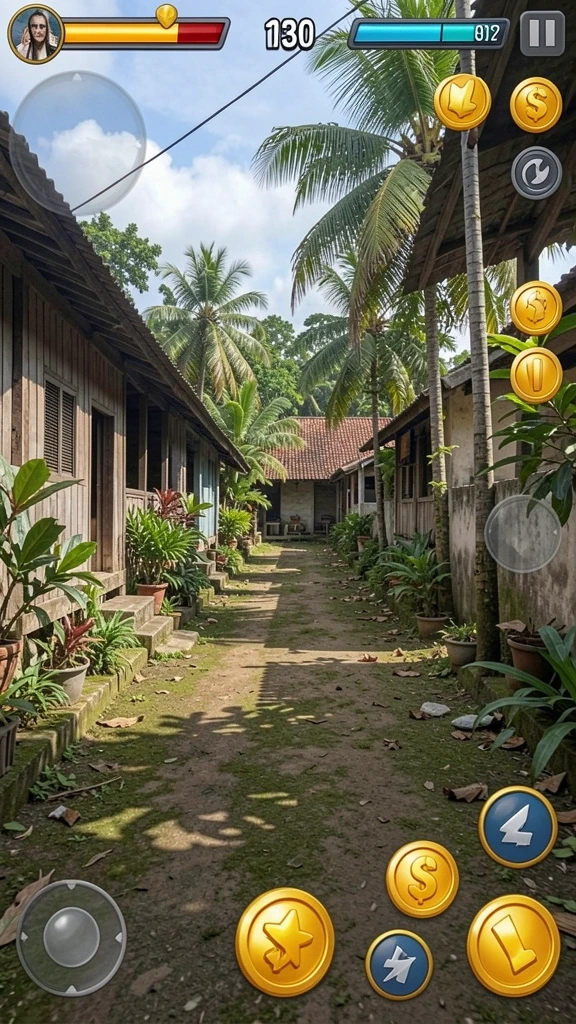 Tampilan awal yang menarik dan penuh warna.