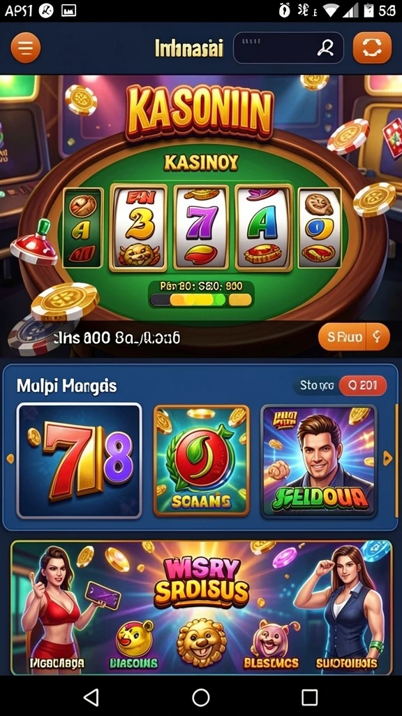 Gameplay dinamis yang menghadirkan tantangan seru.