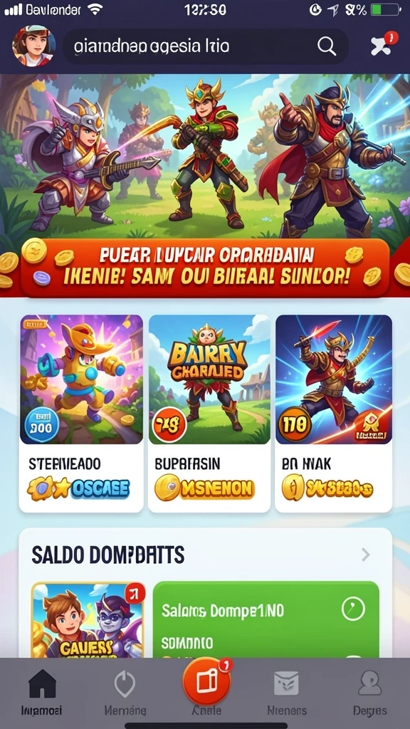 Sistem hadiah menarik yang memotivasi pemain.