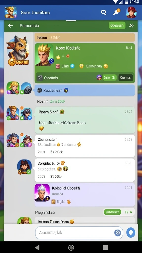 Fitur live draw yang menegangkan saat undian.