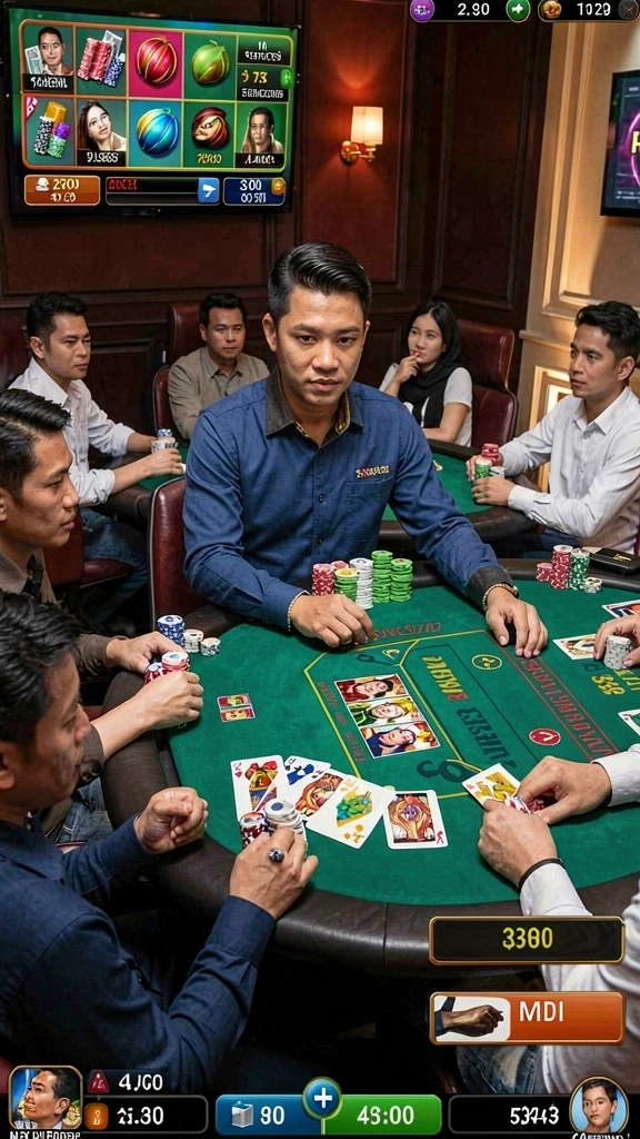 Grafis menawan yang menampilkan dunia fantasi.