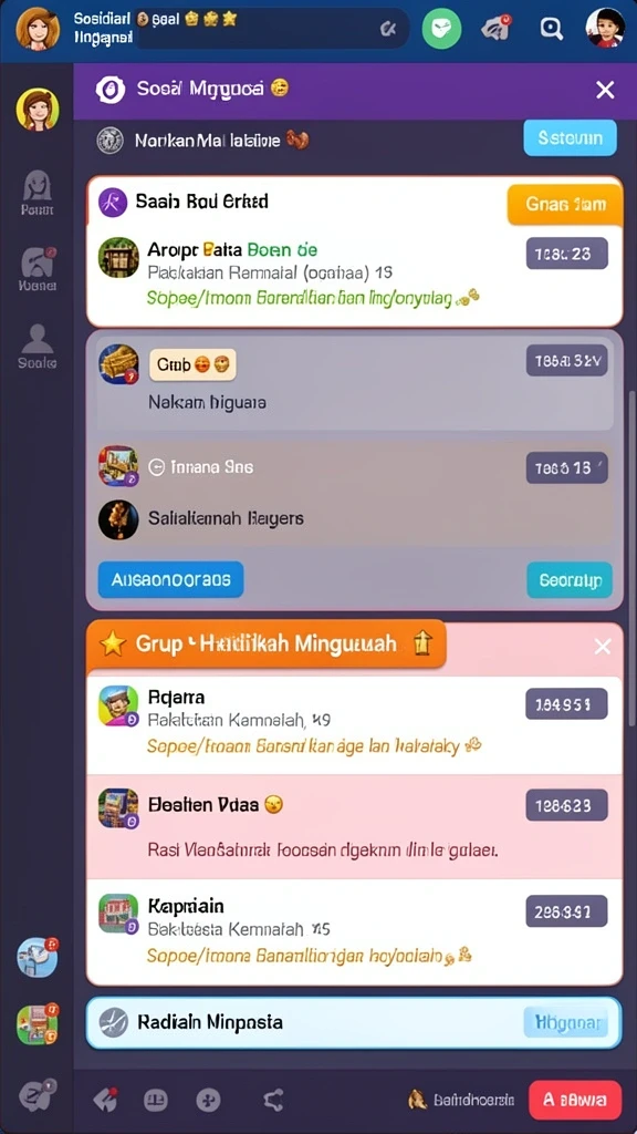 Fitur leaderboard yang mendukung kompetisi antar pemain.
