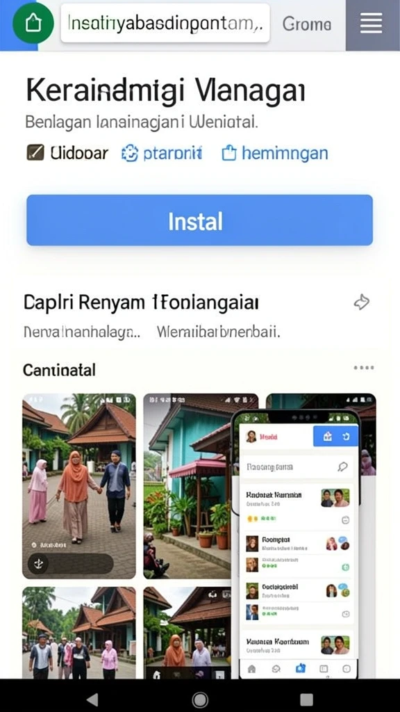 Tangkapan layar ini menunjukkan karakter utama dalam aksi.