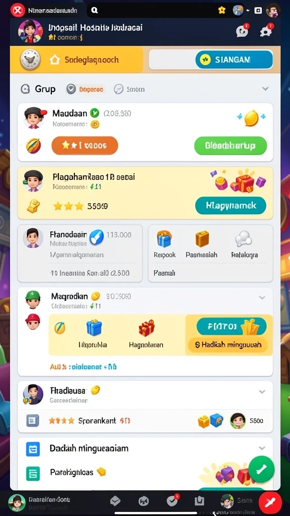 Screenshot ini memperlihatkan peta baru yang menarik.