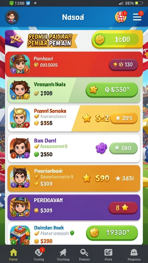 Karakter petualang yang dapat dipilih.
