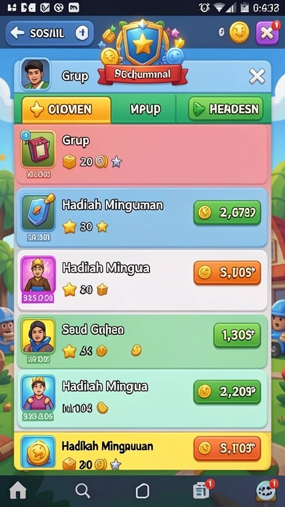 Pengguna dapat memilih mode permainan sesuai keinginan.