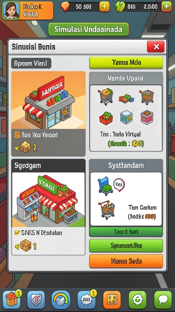 Tangkapan layar pertarungan epik melawan bos.