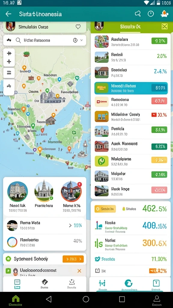 Tampilan awal yang menarik perhatian.
