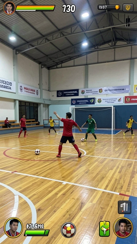 Tangkapan layar kedua menampilkan berbagai pilihan permainan yang tersedia.