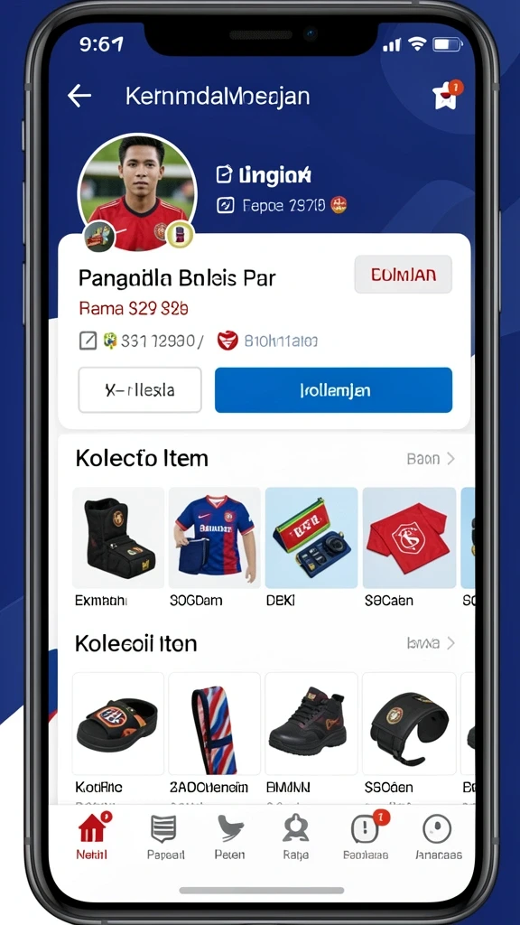 Tampilan antarmuka yang user-friendly.