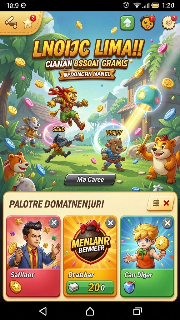 Sistem reward yang menggiurkan bagi pemain.