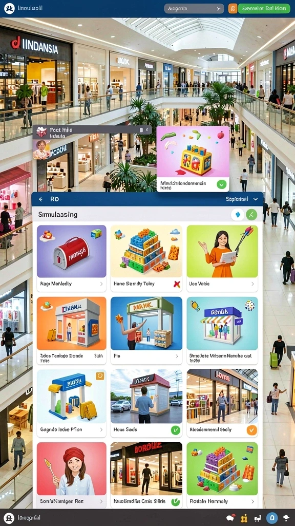 Beragam pilihan permainan yang menghibur untuk setiap pemain.