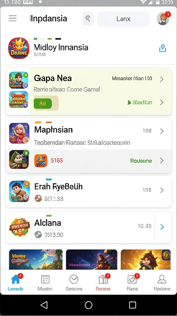 Tampilan grafis yang memukau dengan detail tinggi.