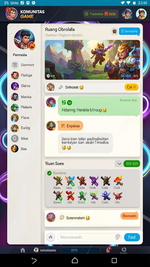 Fitur multiplayer memungkinkan bermain dengan teman.