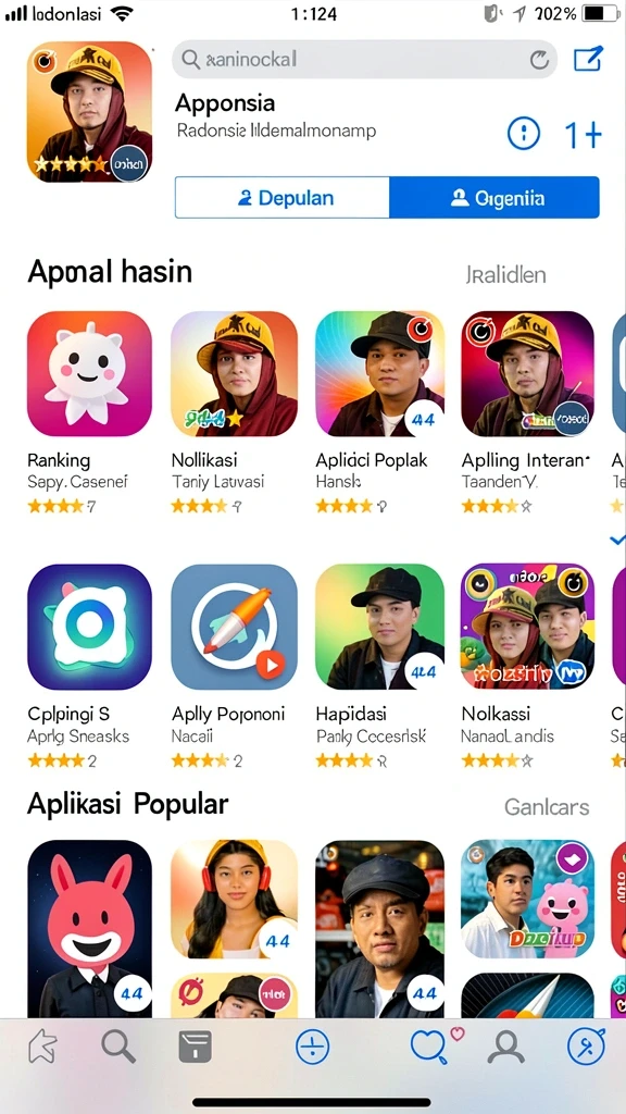 Tangkapan layar memperlihatkan salah satu level penuh tantangan.