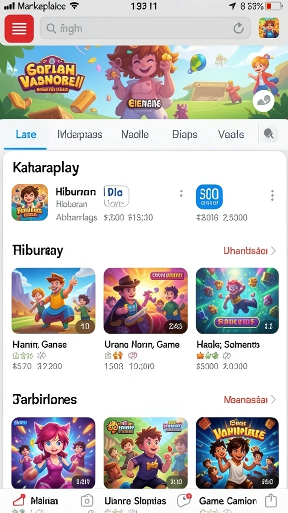 Level menantang yang harus diselesaikan.