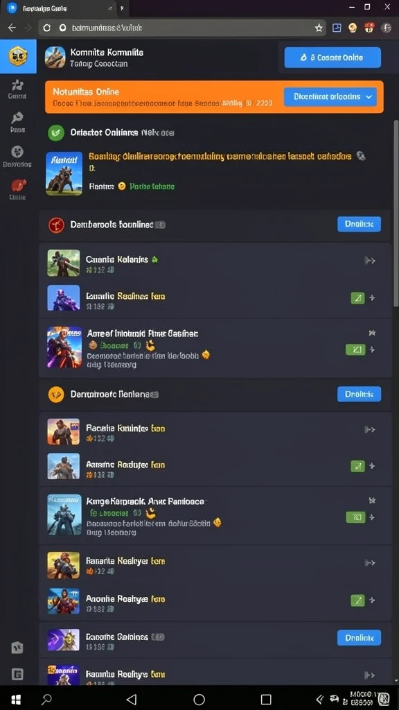 Mode permainan yang memungkinkan multiplayer dan interaksi.