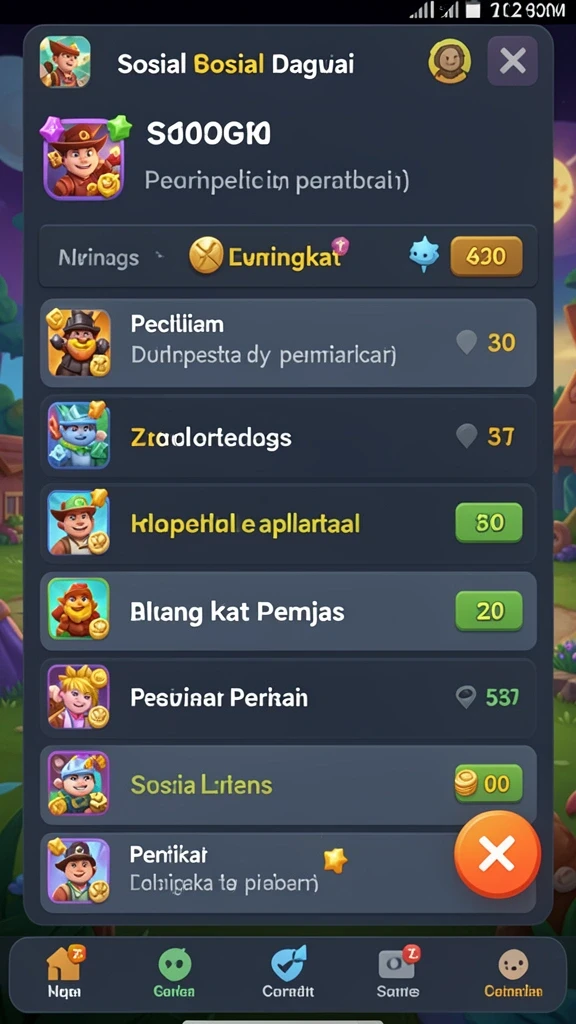 Screenshot menunjukkan pemain bersaing dalam multiplayer.