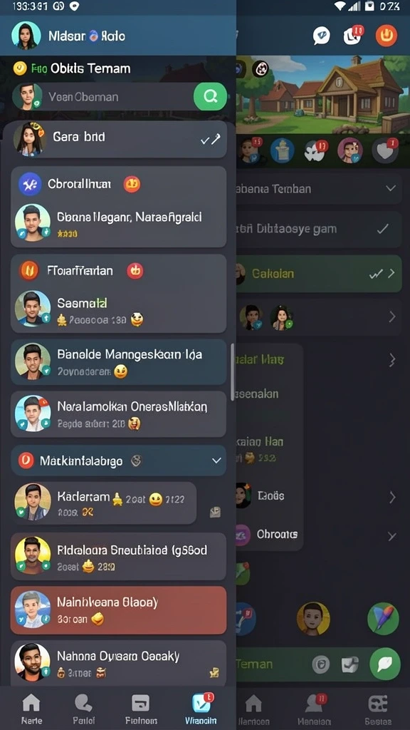 Tampilan antarmuka yang ramah pengguna.