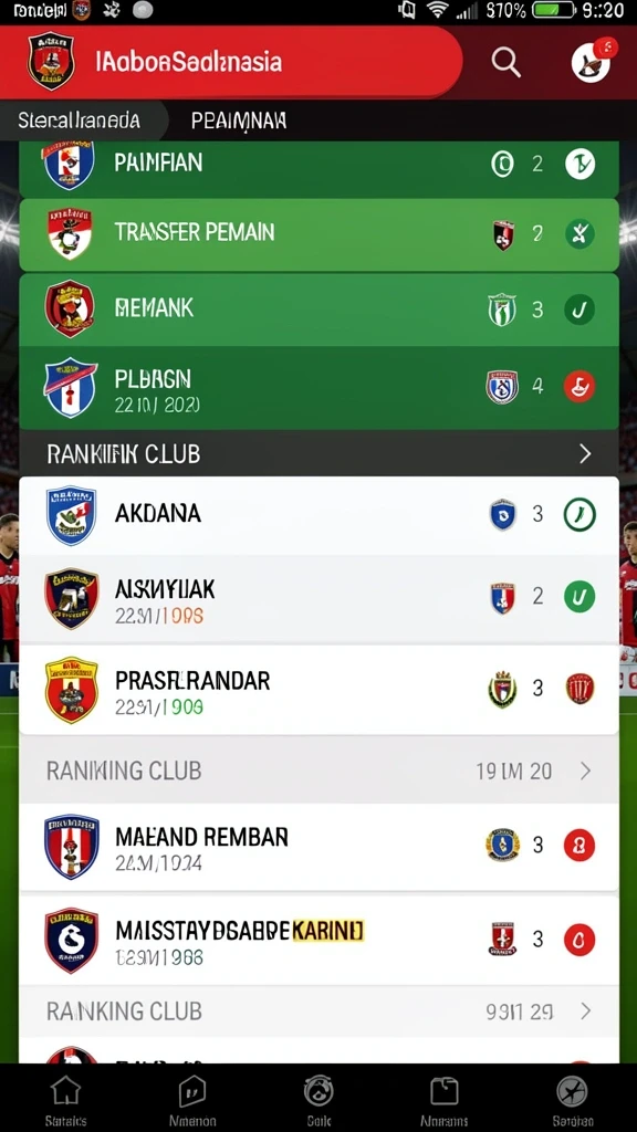 Tampilan antarmuka yang intuitif dan menarik.