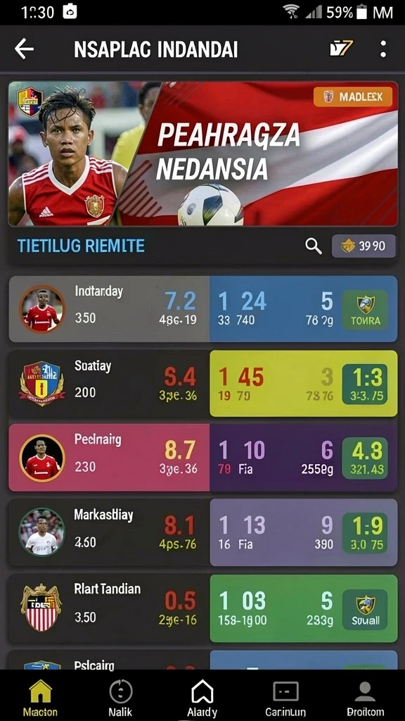 Tampilan antarmuka yang menarik dan mudah dinavigasi.