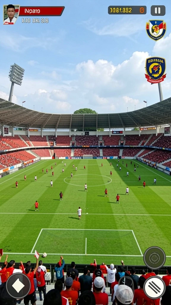 Berbagai karakter unik untuk dipilih dan dimainkan.