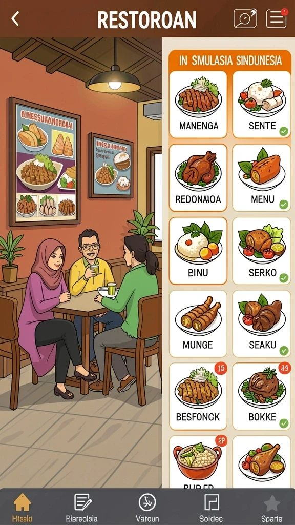 Grafis yang indah dan memukau selama permainan.