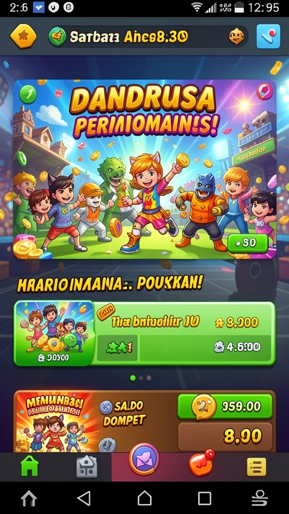 Sistem reward yang memberikan bonus menarik bagi pemain.
