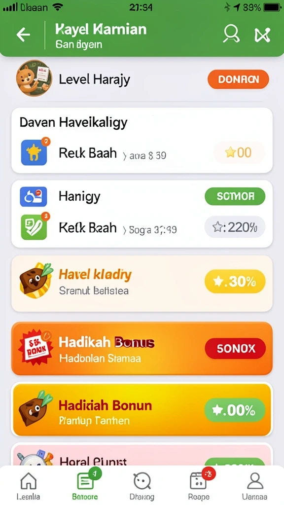 Beragam mode permainan untuk pengalaman bermain yang berbeda.