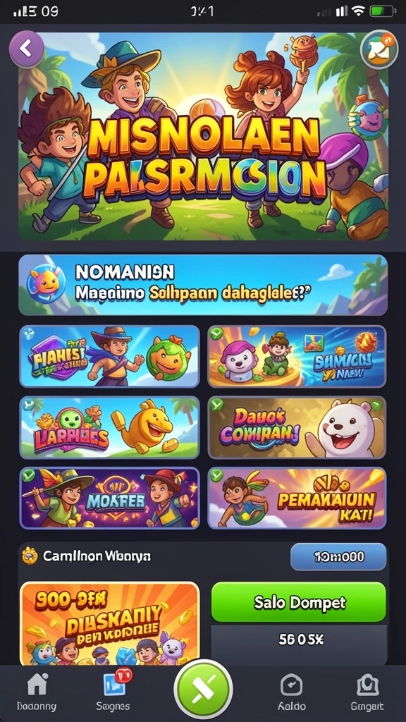 Tampilan grafis yang memukau dalam PPRRYY.