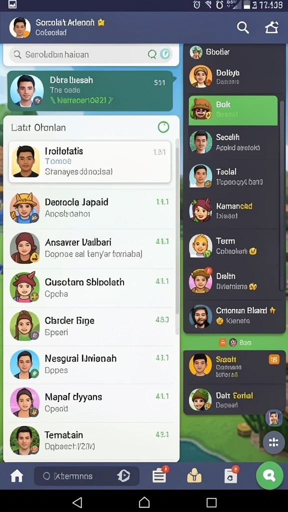 Ragam level dan tantangan yang beragam.