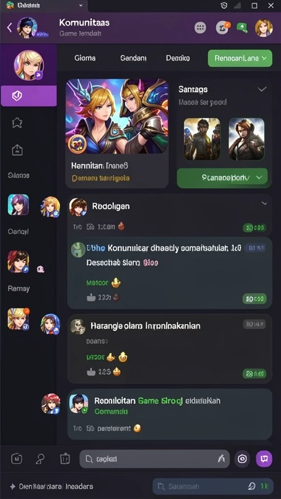 Sistem reward yang memicu semangat bermain.