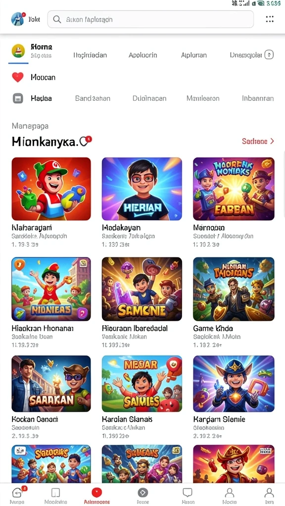 Pengguna dapat melihat interaksi multiplayer yang seru.