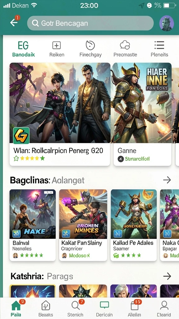 Tampilan antarmuka yang mudah digunakan.