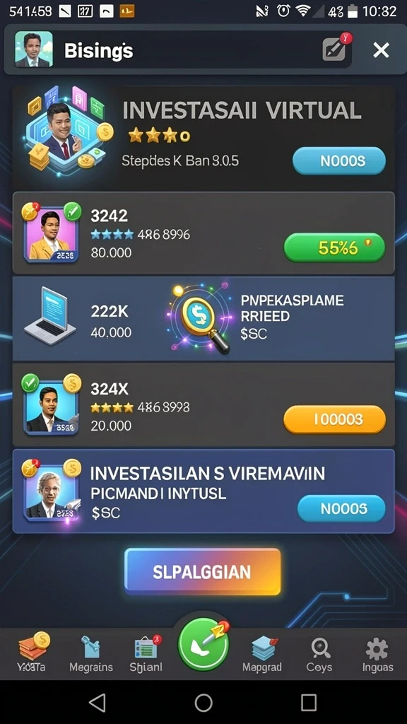 Fitur notifikasi hasil undian yang membantu pemain.