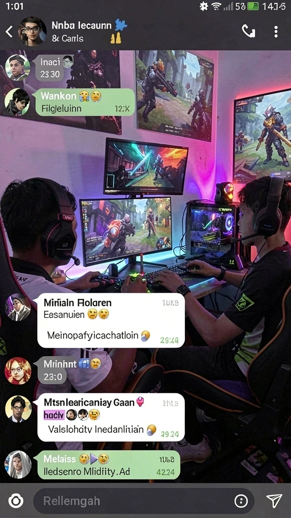 Antarmuka aplikasi yang user-friendly.