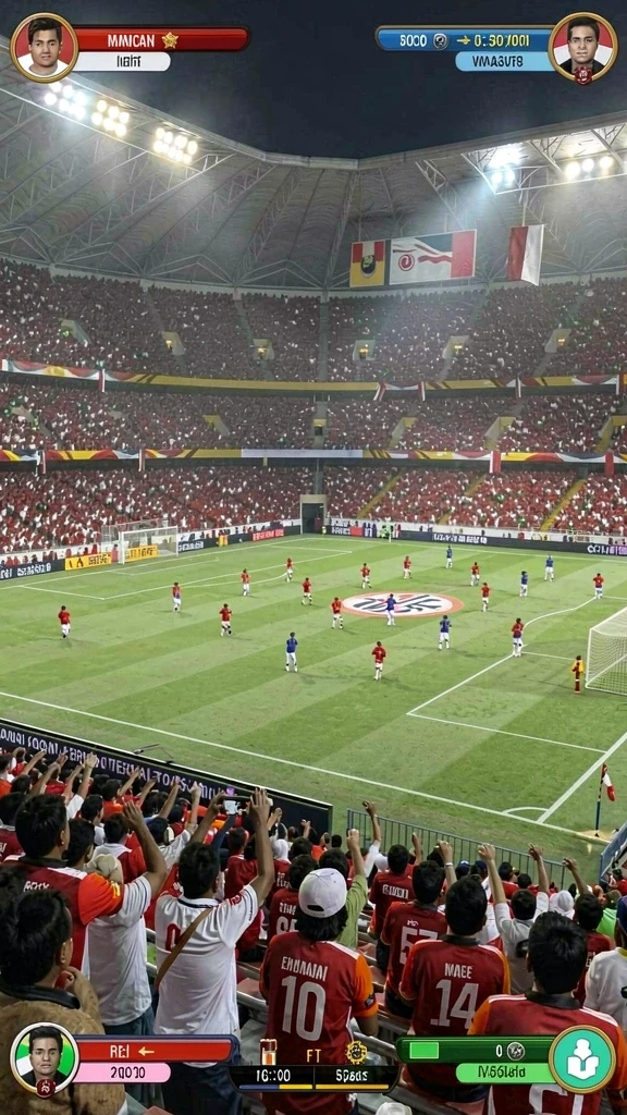 Gameplay seru yang menantang para pemain.