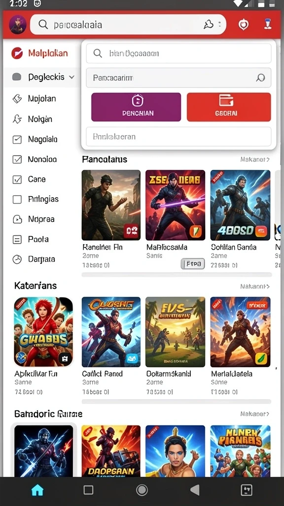 Pengalaman permainan yang seru dan mendebarkan.