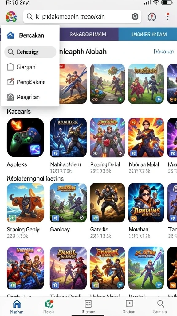 Tampilan antarmuka yang intuitif dan mudah digunakan.